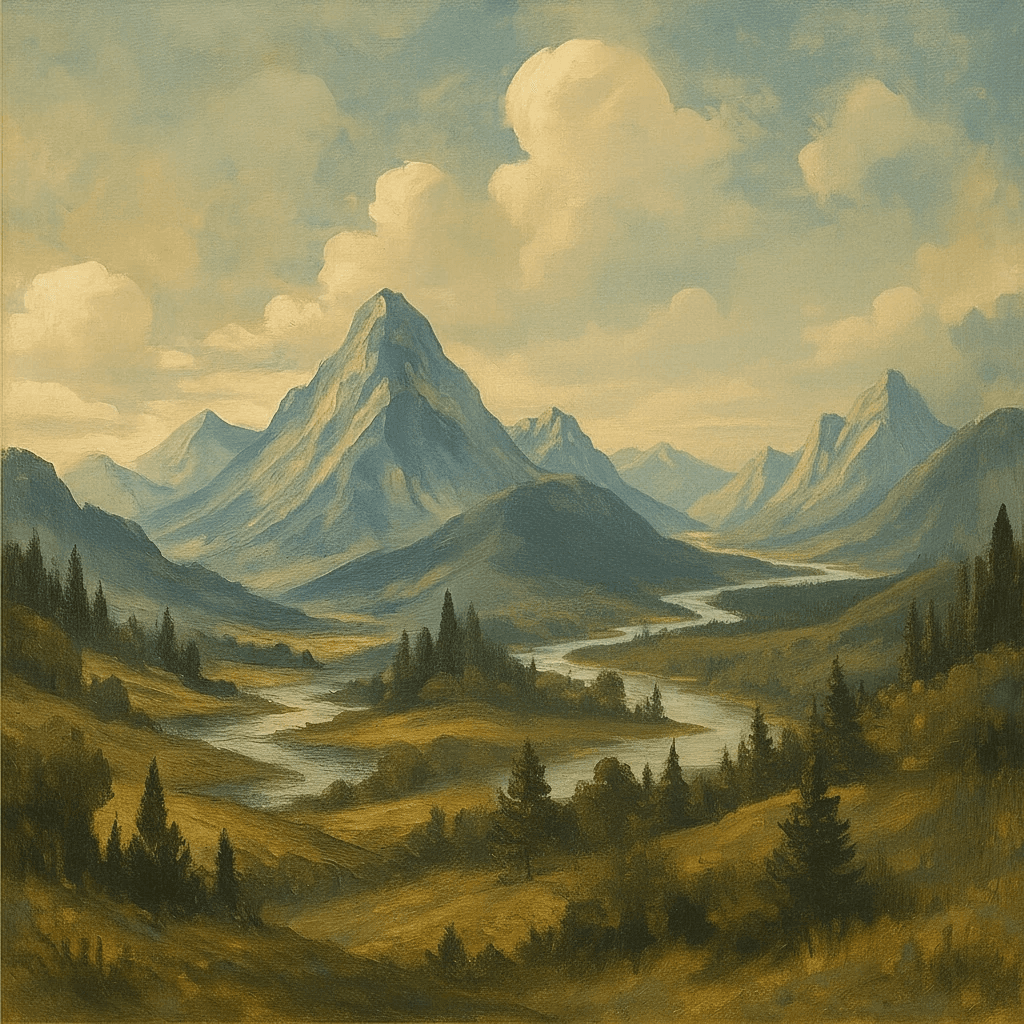 Mountains background